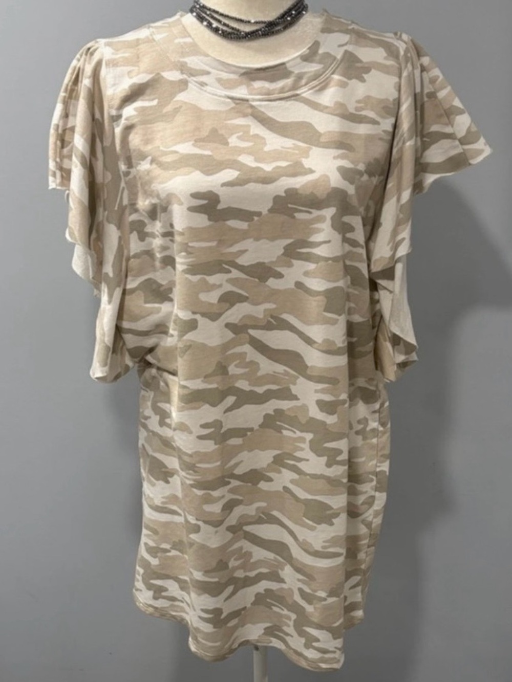 Mudpie Women’s Camo Top, Medium